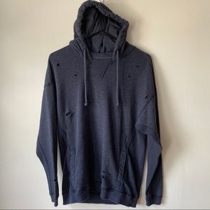 Hollister Distressed Oversized Hoodie